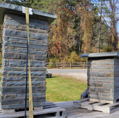 Blue Broken or Stand-up